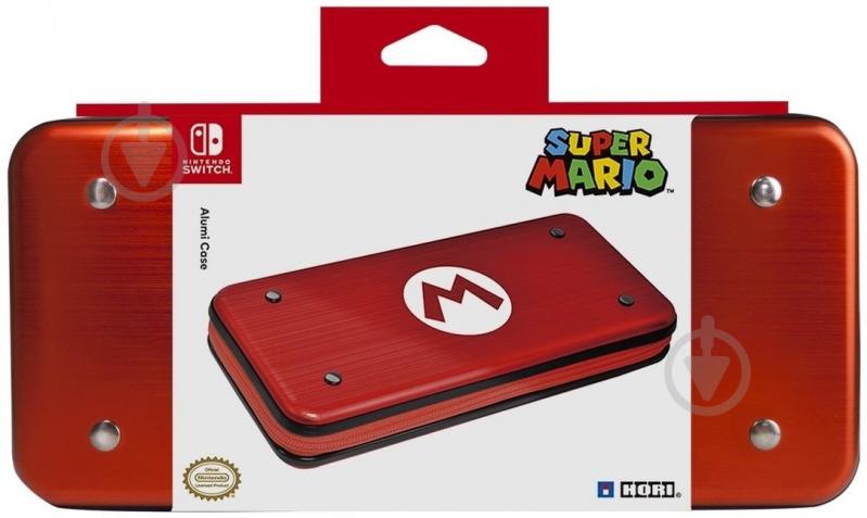 Чехол HORI Alumi Case Mario для Nintendo Switch (873124006926) red - фото 2