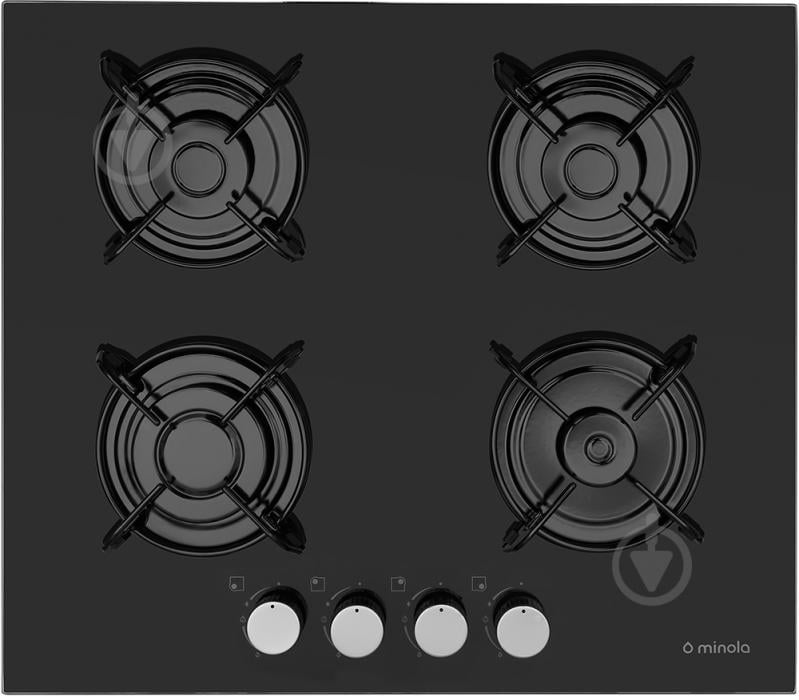 Варочная поверхность газовая Minola MGG 61005 BL - фото 1