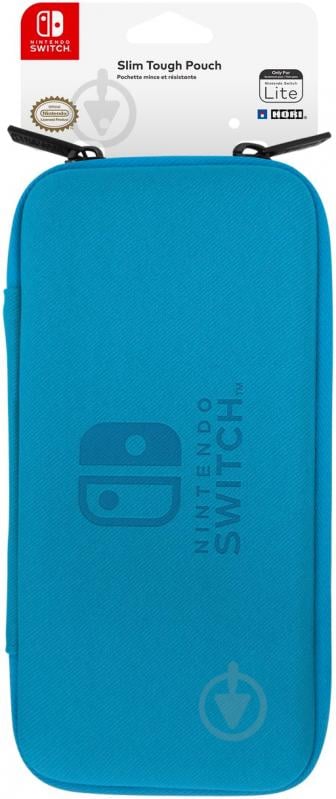 Чехол HORI Slim Tough Pouch для Nintendo Switch Lite blue - фото 3