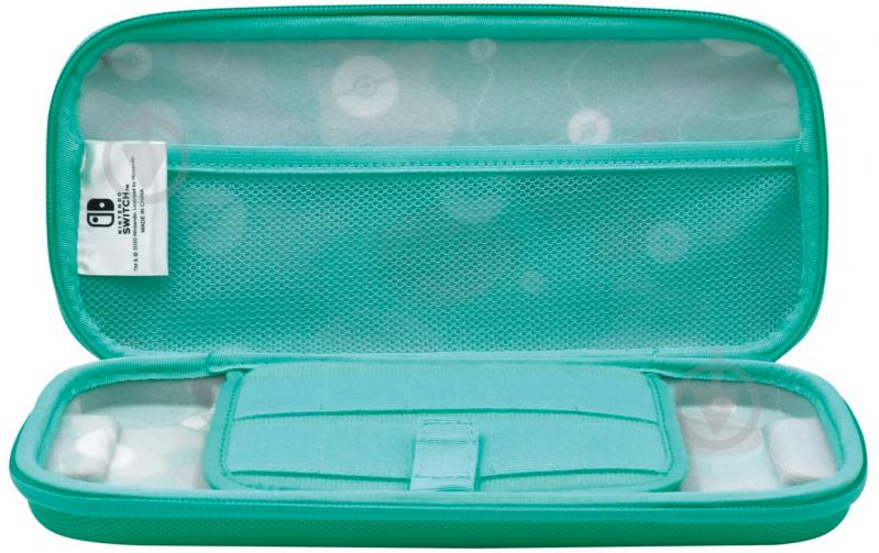 Чехол HORI Premium Vault Case (Pikachu & Friends) для Nintendo Switch turquoise - фото 2