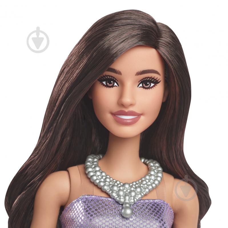 Кукла Barbie Модница сиреневый шарм HYT92 - фото 2 Кукла Barbie Модница сиреневый шарм HYT92 - фото 2