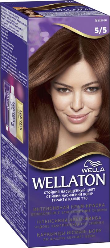 Фарба для волосся Wella Wellaton 5/5 Махагон 110 мл - фото 1