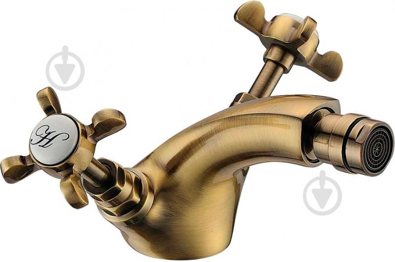 Смеситель для биде Imprese Cuthna 40280 antiqua - фото 1