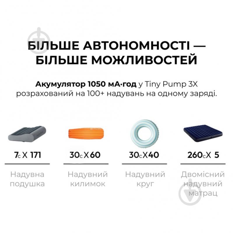 Насос Flextail Tiny Pump 3X Кемпинговый - фото 11