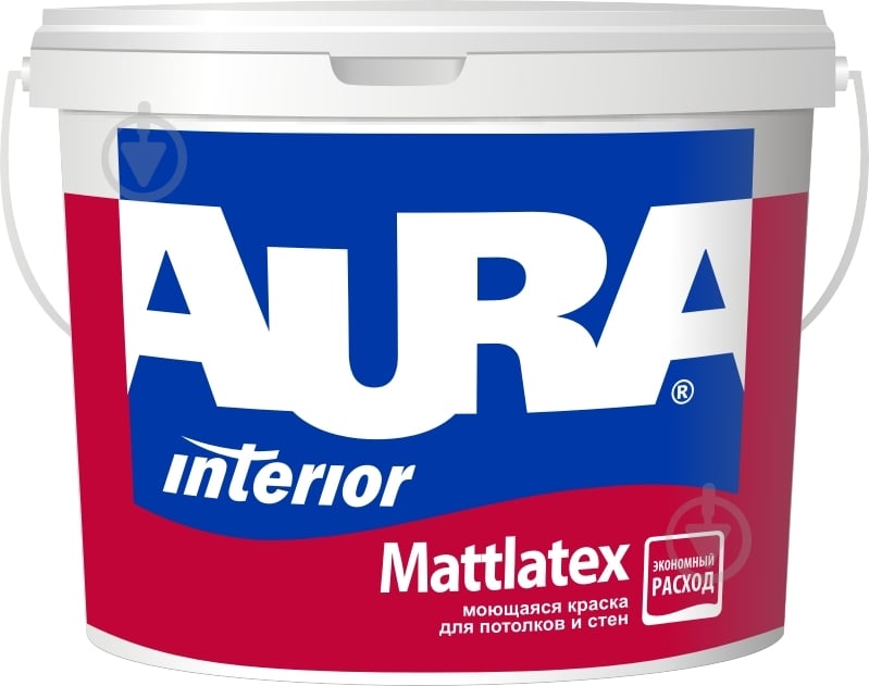 Фарба акрилатна водоемульсійна Aura® Mattlatex TR глибокий мат база під тонування 0,9 л - фото 1 Фарба акрилатна водоемульсійна Aura® Mattlatex TR глибокий мат база під тонування 0,9 л - фото 1