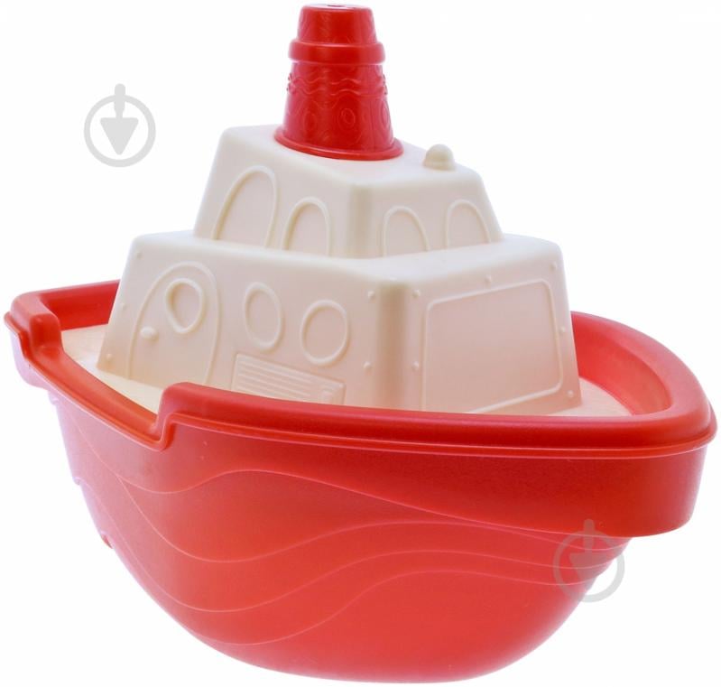 Игрушка для ванны Battat мини-кораблик BX1422Z - фото 1 Игрушка для ванны Battat мини-кораблик BX1422Z - фото 1