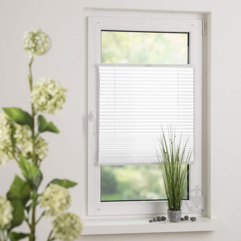 Штора-плиссе Rollotex ткань FUSION 101х90 см белая - фото 3 Штора-плиссе Rollotex ткань FUSION 101х90 см белая - фото 3