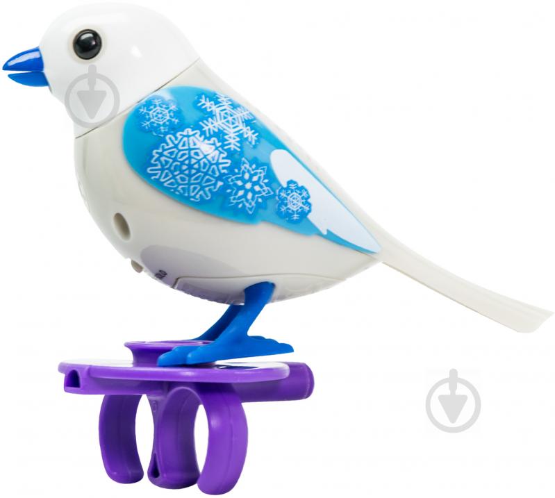 Интерактивная птичка DigiBirds DigiBirds Снежинка со свистком 88025-12 - фото 1