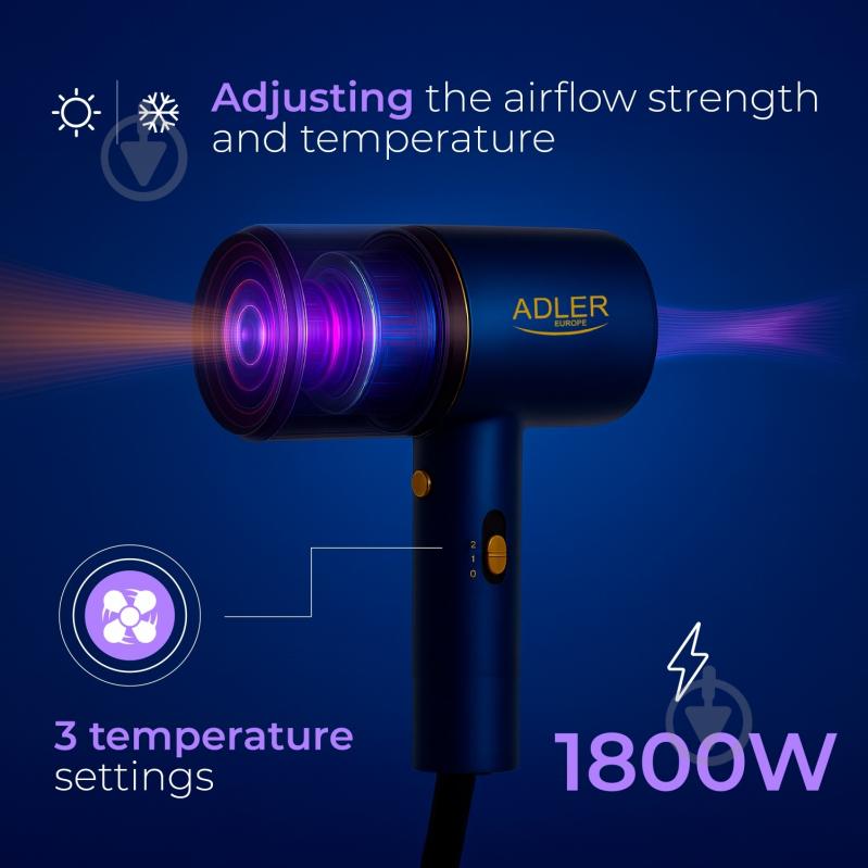 Фен Adler AD-2280 - фото 11