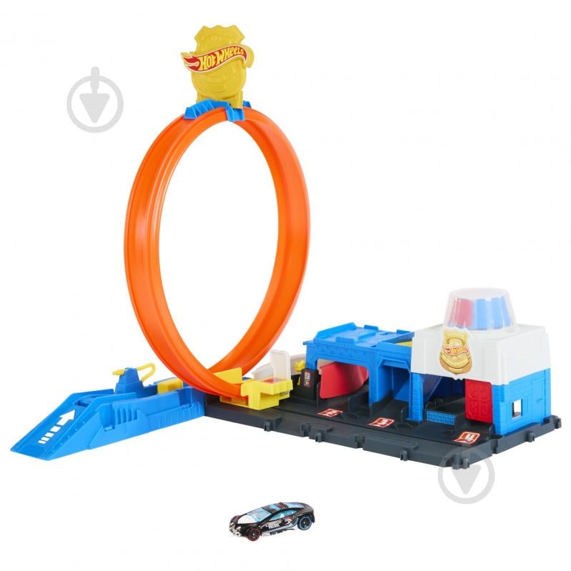 Ігровий набір Hot Wheels Суперполіцейський відділок JBM71 - фото 2
