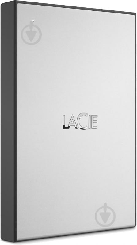 Внешний жесткий диск LaCie Mobile Drive 1 ТБ 2,5" USB 3.0 (STHY1000800) silver - фото 1