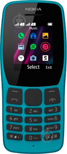 Мобільний телефон Nokia 110 DS 2019 blue 16NKLL01A04 - фото 2