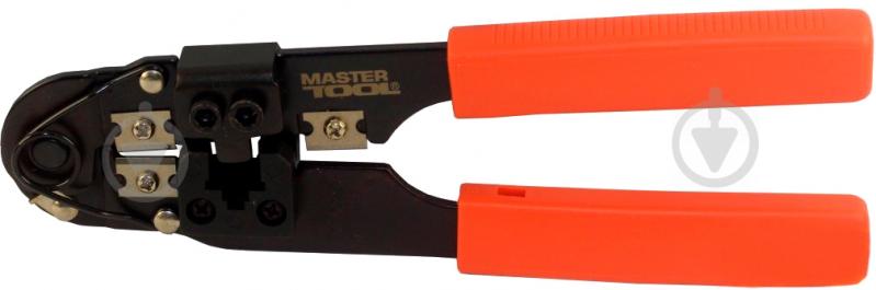 Клещи обжимные для обжима штекеров RJ45 195 мм MASTERTOOL 75-2242 - фото 2