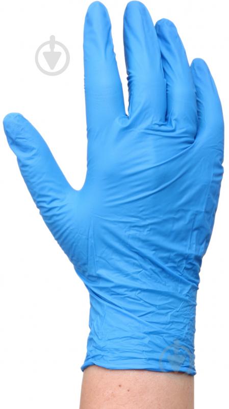 Перчатки нитриловые OBERY нитриловые стандартные р. M 10 пар/уп. - фото 3