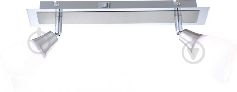 Спот Globo Frank 2x40 Вт E14 хром 5450-2 - фото 1