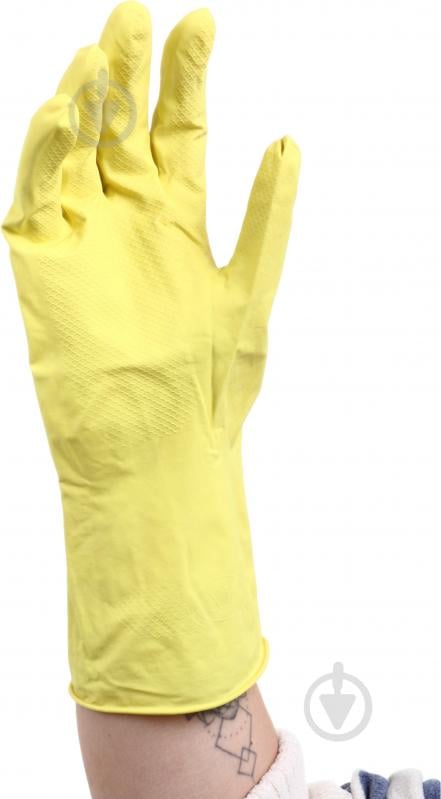 Перчатки латексные OBERY латексные стандартные р. XL 2 пар/уп. - фото 3