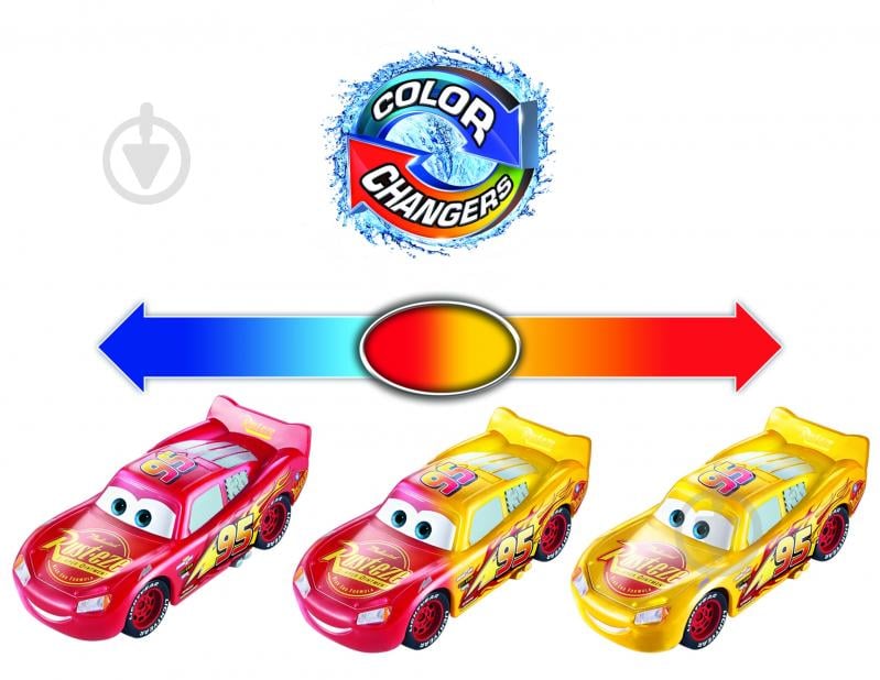 Машинка CARS Измени цвет из м/ф "Тачки" в ассортименте GNY94 - фото 2 Машинка CARS Измени цвет из м/ф "Тачки" в ассортименте GNY94 - фото 2