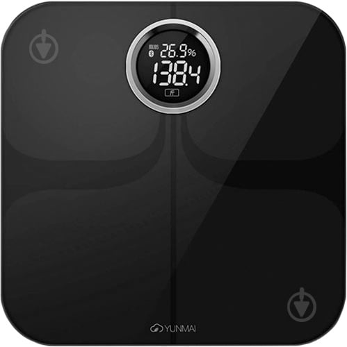 Весы напольные Yunmai Premium Smart Scale black (M1301-BK) - фото 2