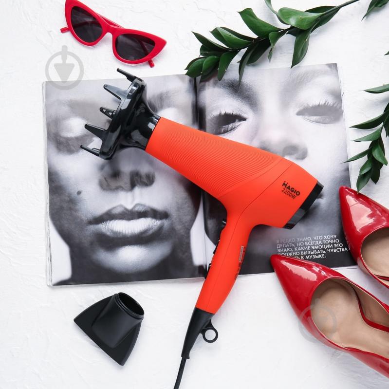 Фен Magio MG-152 Red - фото 4
