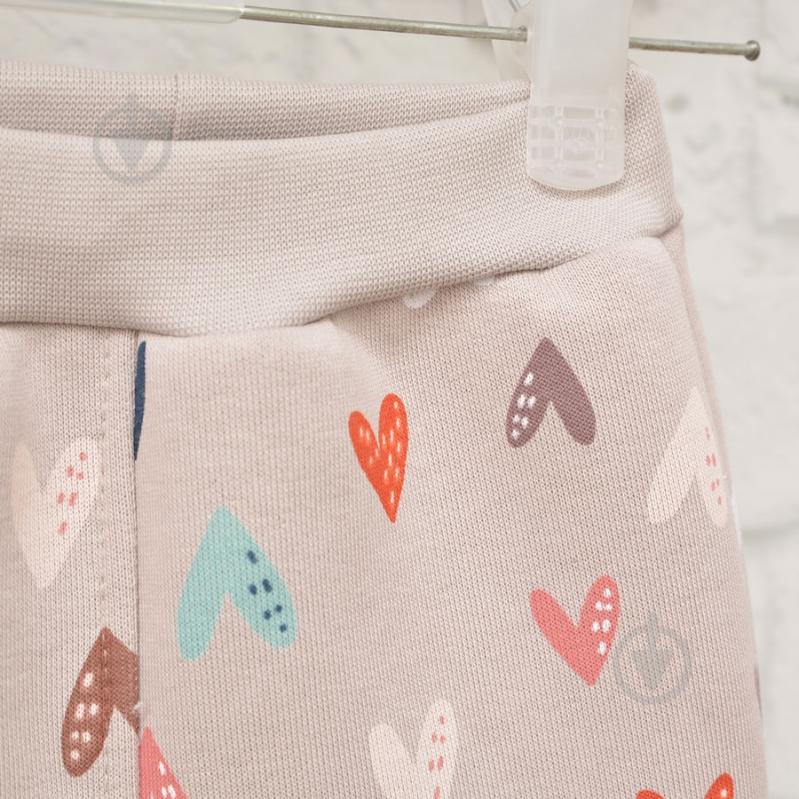 Комплект Blanka Сердечко серый р.62-68 - фото 3