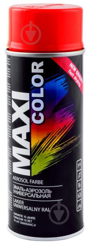 Емаль аерозольна Maxi Color RAL 2002 помаранчевий глянець 400 мл - фото 1