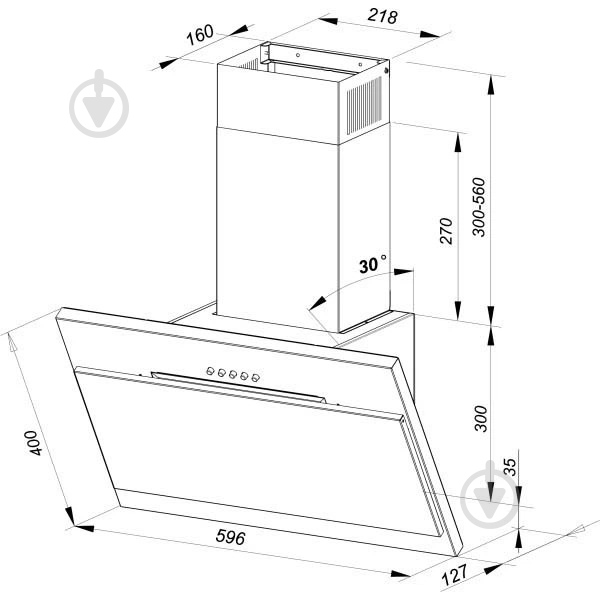 Вытяжка MPM (MPM-60-OM-41N) - фото 4 Вытяжка MPM (MPM-60-OM-41N) - фото 4