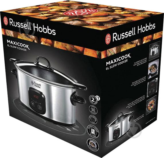 Повільноварка Russell Hobbs 22750-56 Maxicook - фото 7