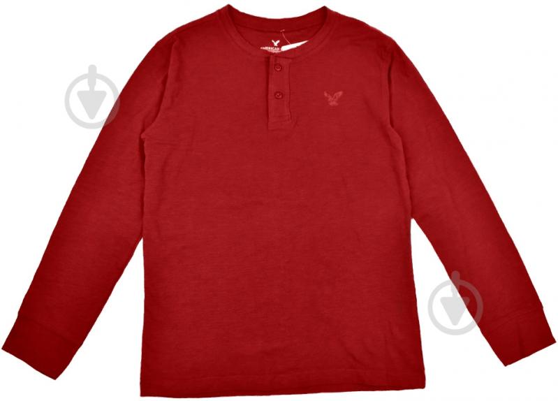 Футболка для мальчика AMERICAN EAGLE р.122 бордовый 1256 - фото 1