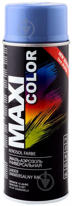 Эмаль аэрозольная Maxi Color RAL 7001 серый глянец 400 мл - фото 1