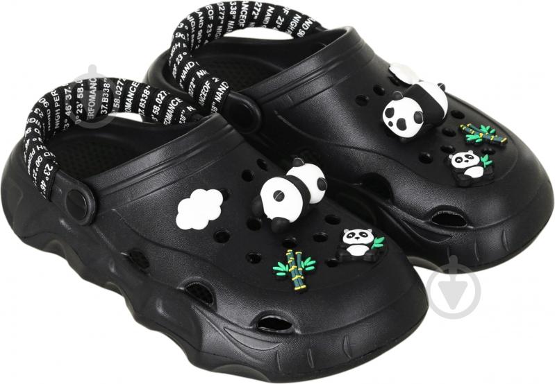 Сабо Sensio Panda р.40-41 черный - фото 1