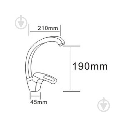 Змішувач для кухні RJ Atlant RBZ002-8 - фото 2