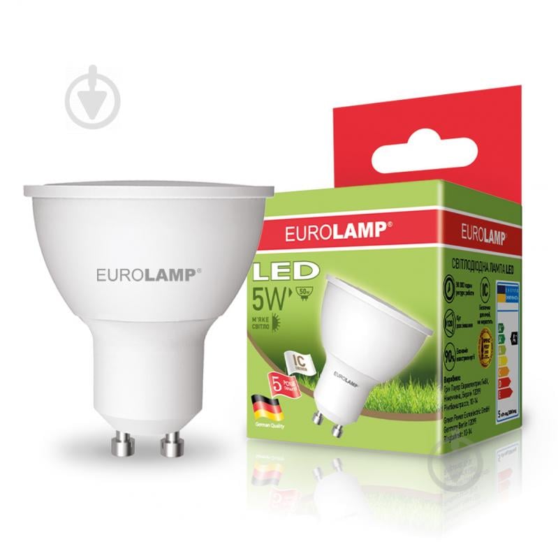 Лампа світлодіодна Eurolamp 5 Вт MR16 матова GU10 220 В 3000 К - фото 4