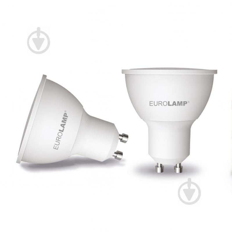 Лампа світлодіодна Eurolamp 5 Вт MR16 матова GU10 220 В 3000 К - фото 5