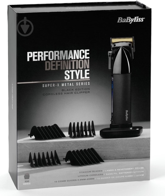 Машинка для підстригання волосся BaByliss E991E (BBS00542) - фото 4 Машинка для підстригання волосся BaByliss E991E (BBS00542) - фото 4