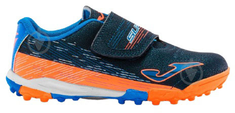 Сороконожки Joma SUPER COPA JR 2103 NAVY ORANGE TURF SCJW2103TFV р.27 темно-синий - фото 1