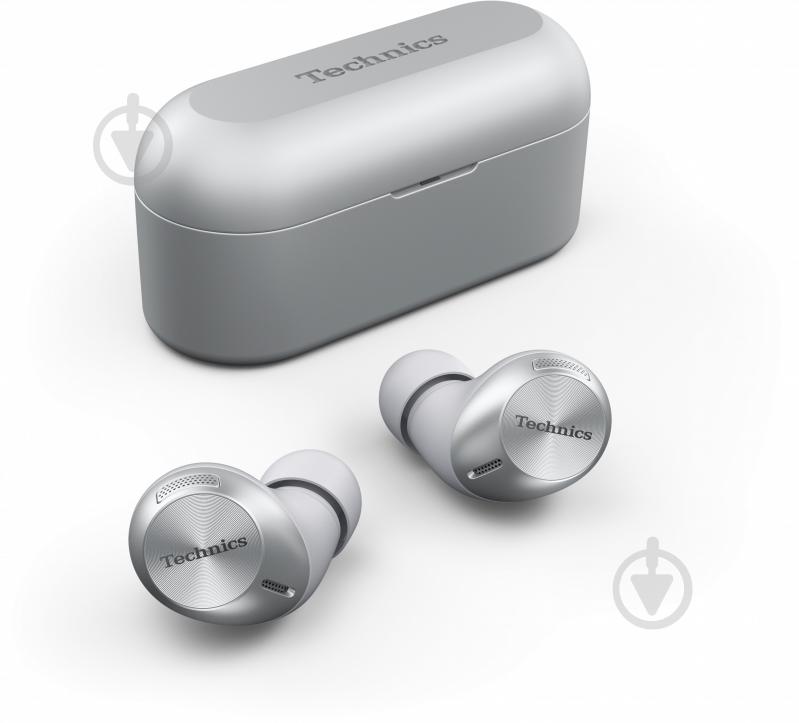 Навушники TECHNICS TWS JustMyVoice™ IPX4 silver (EAH-AZ40G-S) - фото 2