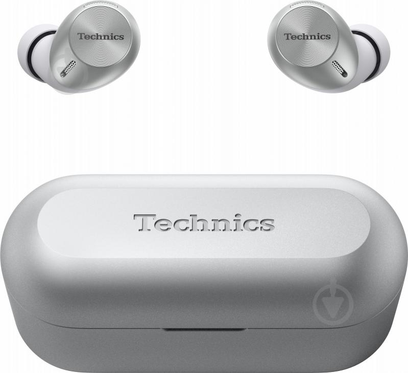 Наушники TECHNICS TWS JustMyVoice™ IPX4 silver (EAH-AZ40G-S) - фото 3