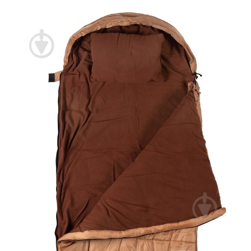 Спальний мішок Ranger 4 season Brown (-15 °C / 0 °C ) 200х85 см - фото 9