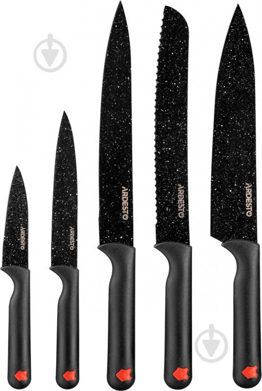 Набір ножів AR2105BR Black Mars 5 предметів Ardesto - фото 1