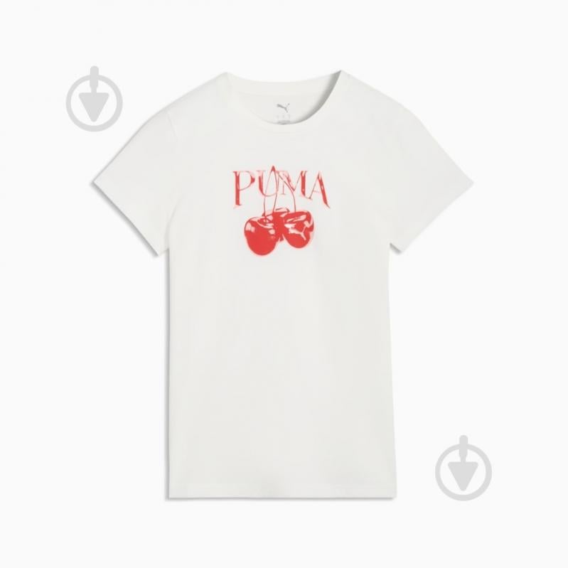 Футболка Puma GRAPHICS Cherry Tee 69191102 р.S белый - фото 4