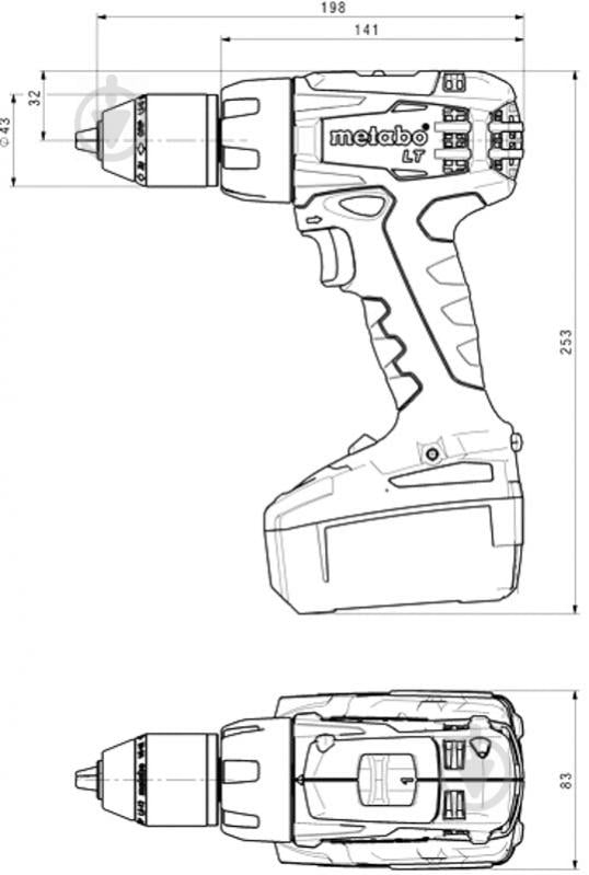 Шуруповерт аккумуляторный Metabo BS 18 LT Compact 602102530 - фото 4