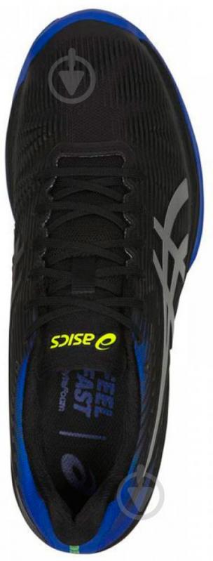 Кросівки чоловічі демісезонні Asics SOLUTION SPEED FF 1041A003-011 р.41,5 чорні - фото 5