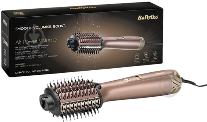 Фен-щетка BaByliss AS95E (BBS00549) - фото 10