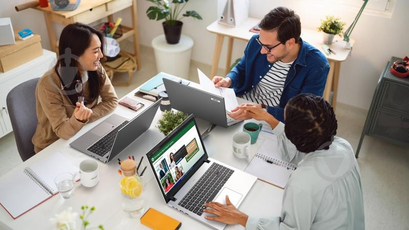 Ноутбук Acer TravelMate TMP215-55 15,6" (NX.BE0EU.006) pure silver - фото 10