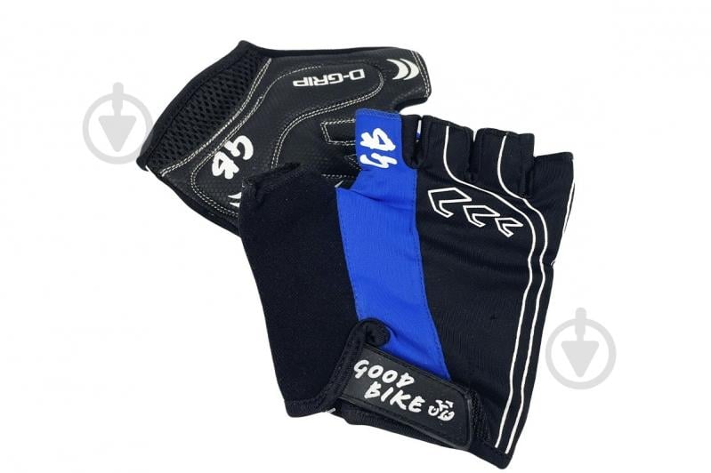 Велоперчатки GOODBIKE D-grip L синий - фото 3