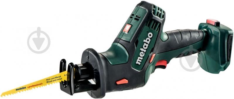 Пила шабельна Metabo SSE 18 LTX Compact 602266890 - фото 1