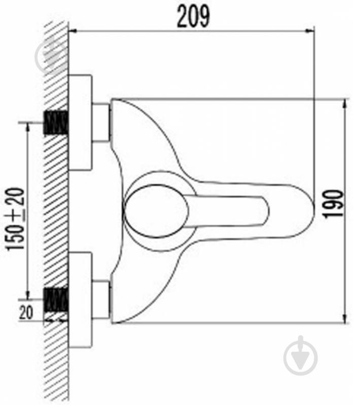 Смеситель для ванны Imprese Morava 10220 - фото 3 Смеситель для ванны Imprese Morava 10220 - фото 3