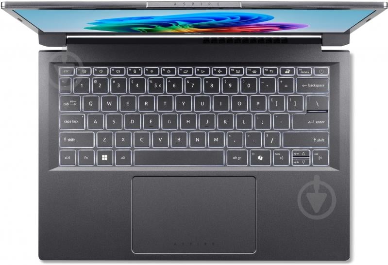 Ноутбук Acer Aspire 14 AI A14-52MT 14" (NX.JDJEU.003) steel gray - фото 4 Ноутбук Acer Aspire 14 AI A14-52MT 14" (NX.JDJEU.003) steel gray - фото 4