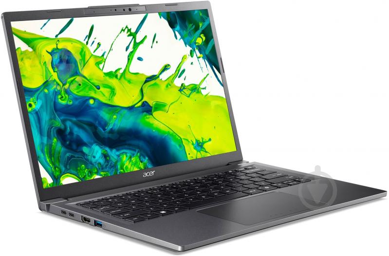 Ноутбук Acer Aspire 14 AI A14-52MT 14" (NX.JDJEU.003) steel gray - фото 3 Ноутбук Acer Aspire 14 AI A14-52MT 14" (NX.JDJEU.003) steel gray - фото 3
