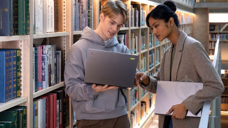 Ноутбук Acer Aspire 14 AI A14-52MT 14" (NX.JDJEU.003) steel gray - фото 14 Ноутбук Acer Aspire 14 AI A14-52MT 14" (NX.JDJEU.003) steel gray - фото 14